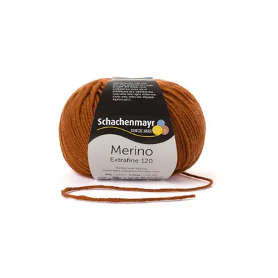 Image de Schachenmayr Merino Extrafine 120, 50g de fils à tricoter main Maroon