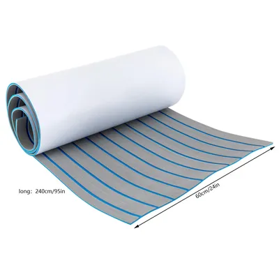 Produktbild von EVA-Schaum Bootsdockmatte, rutschfeste Oberfläche, wasserdichtes Material, 240x60cm