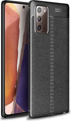 Produktbild von NALIA Leder Case für Samsung Galaxy Note 20, Silikon Handy Hülle Schutz Cover