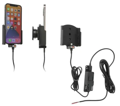 Immagine prodotto di Supporto per dispositivi Brodit 727235 con funzione di ricarica - per smartphone - Apple iPhone 12 Pro, Apple iPhone 12