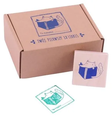 Immagine prodotto di Zuzu Toys Stempel Ex Libris dla Dzieci, Pieczątka do Książek