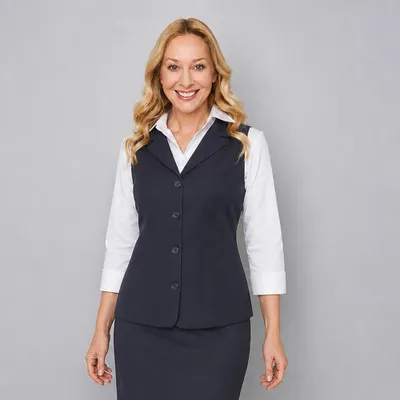 Produktbild von Damen Weste navy Gr. 38
