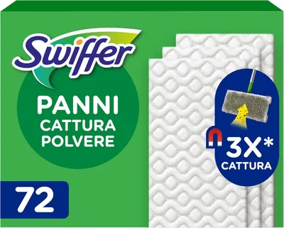 Immagine prodotto di Swiffer: ricarica da 72 salviette per pavimenti a secco
