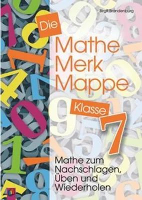 Produktbild von Die Mathe-Merk-Mappe. Klasse 7