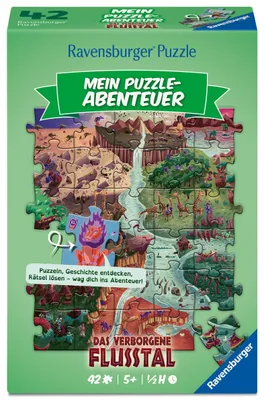 Produktbild von Kinderpuzzle 42 Teile - Mein Puzzle-Abenteuer: Das verborgene Flusstal
