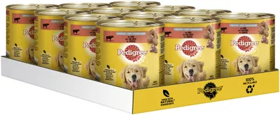 Produktbild von PEDIGREE® Dose mit Rind in Pastete 12 x 800g