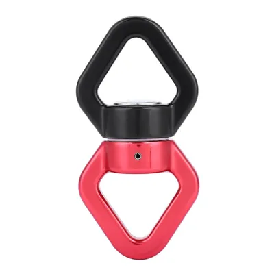 Imagen del producto de Conector multifuncional para escalada y yoga, con rotador de seguridad de 30KN (rojo y )
