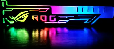 Obrázek produktu pro RGB25 RGB stojan pro grafické karty Barevný horizontální 12V 4pinový napájecí zdroj s držákem LED světelných karet
