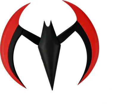 Obrázok produktu pre Batman budúcnosti Replika 1/1 Batarang (červená) 20 cm