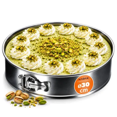 Produktbild von KADAX Backblech für Torten "Lodi", Tortenform, runde Backform, Kuchenform 30cm