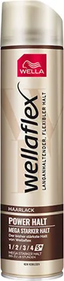 Produktbild von Wellaflex Haarlack Power Halt Mega Stark – Styling Spray für 48h flexiblen Halt