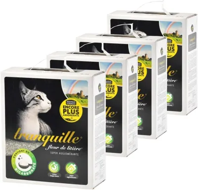 Obrázok produktu pre Mačacia podstielka 4.5 l, 4 ks, hrudkujúca, pre mačacie toalety