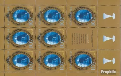 Produktbild von Briefmarken Slowenien 2001 Mi 356Klb Kleinbogen (kompl.Ausg.) postfrisch Lebensspender Wasser
