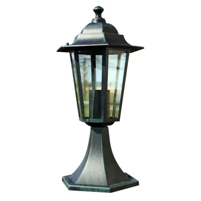 Image de Lampe de jardin Vert foncé/Noir Aluminium