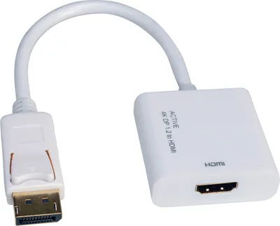 Produktbild von ROLINE 4K DisplayPort-HDMI Adapter, v1.2, DP ST - HDMI BU, Aktiv
