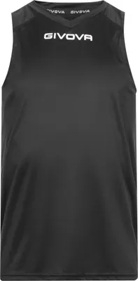 Produktbild von Givova Mac02 ärmelloses T-shirt Schwarz S Herren Schwarz S