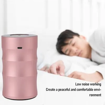 Produktbild von Car Aromatherapy Machine Auto Luftfrischer Diffusor ätherische Öldiffusionsdiffusor mit Intelligenten Timer -Einstellungen Aromatherapie Niedriger