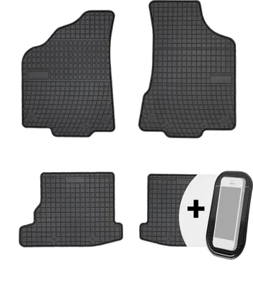 Immagine prodotto di Tappetini in gomma per auto Tappetini per auto Set di 4 pezzi - per VW Polo III 1999-2001