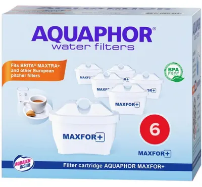 Produktbild von Filter für Wasserkocher AQUAPHOR B25 Maxfor Plus (MFP) 6 Stück
