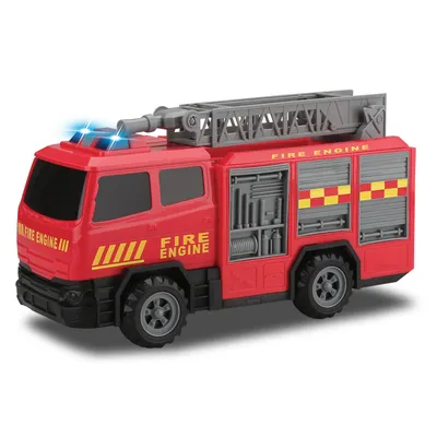Produktbild von Feuerwehrauto auf Schwungrad mit Licht und Sound