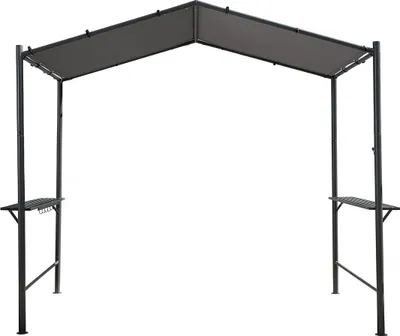 Immagine prodotto di Gazebo pergolato per barbecue - 277 x 149 cm - Antracite