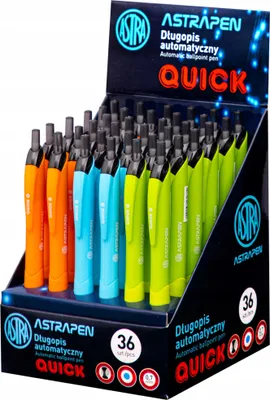 Zdjęcie produktu dla Długopis Automatyczny Quick 0.7Mm A'36 2880
