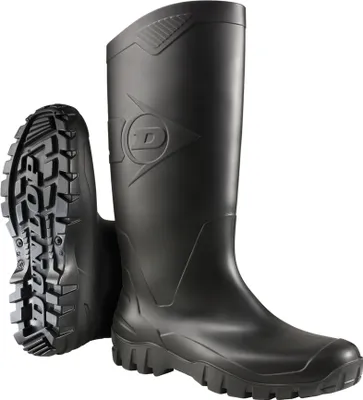 Produktbild von Dunlop K600011 Schwarze wasserdichte PVC-Stiefel 42