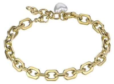 Obrázok produktu pre Pozlátený náramok s perlou Hattie Gold Bracelet MCB24016G