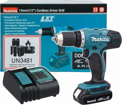 Produktbild von Makita DDF453SYX5 Akku-Bohrschrauber Li-Ion LXT 18V/1,5Ah