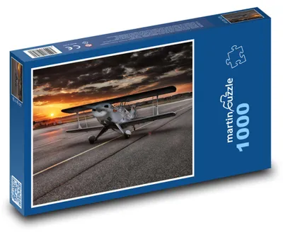 Obrázek produktu pro Puzzle 1000 Letadlo na přistávací dráze - martinpuzzle