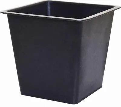 Produktbild von VIVANNO Pflanzkübel-Zubehör Kunststoff EINSATZ 21 Konisch, Schwarz matt - 20,80x19 cm