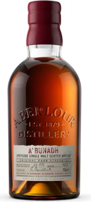 Produktbild von Aberlour A'bunadh Speyside Original Cask Strength Single Malt Scotch Whisky in Geschenkpackung | 59,2 % vol | 0,7 l