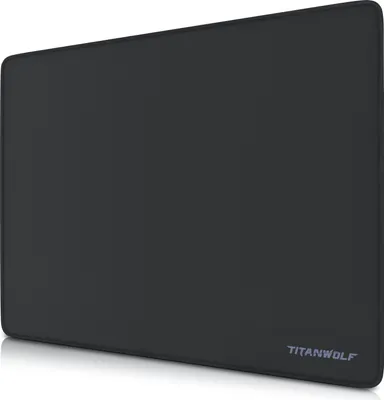 Produktbild von Titanwolf XL Speed Gaming Mauspad - 44 x 35 x 0,3 cm Mousepad / Präzision und Geschwindigkeit