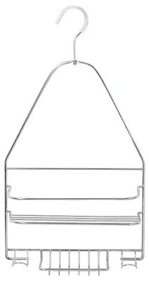 Produktbild von Spirella Duschablage Mini – 49 x 25,5 x 11 cm – Chrom