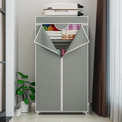 Produktbild von Famanu Kleiderschrank - Garderobenschrank 70 x 45 x 155 cm