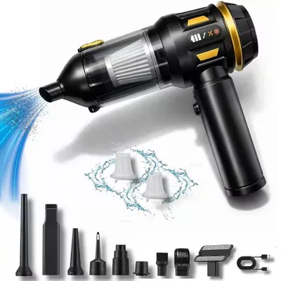 Produktbild von Akku-Handstaubsauger PowerVac leicht & kompakt, kabellose, variable Saugleistung & USB-Ladefunktion