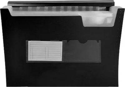 Produktbild von Ordnungsmappe Liderpapel FU35 Schwarz A4