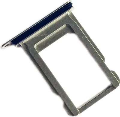 Produktbild von Nano SIM Kartenhalter für Apple iPhone X, Original Ersatzteil, Weiss