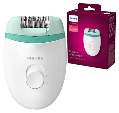 Productafbeelding van Philips Satinelle Essential BRE224/00, Groen, Wit, 1 pincet, AC, 15 V, 15 V, 2 g