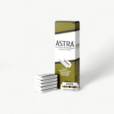 Produktbild von Astra Doppel-Rasierklingen 100er Pack