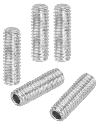 Produktbild von Madenschrauben-Set, M4 x 8 mm, 50 Stück, Edelstahlschrauben mit Innensechskant