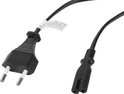 Zdjęcie produktu dla Lanberg CA-C7CA-10CC-0018-BK, 1,8 m, C7 panel, CEE7/16