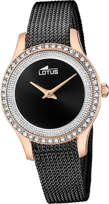 Produktbild von Lotus Edelstahl Damen Uhr Armbanduhr schwarz Elegant Classic D2UL18828/2