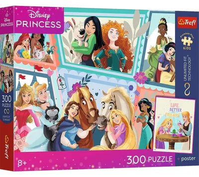 Image de Trefl, Disney Princess, puzzle Premium Plus de 300 pièces
