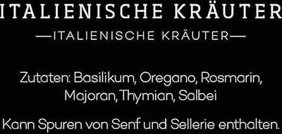 Produktbild von Ankerkraut Italienische Kräuter Gewürzmischung Italien Korkenglas 20g
