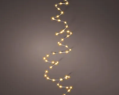 Immagine prodotto di Micro stringa LED 159 cm - 100 LED - filo argento