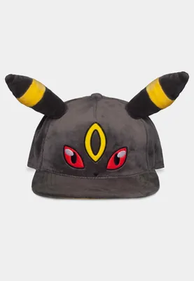 Produktbild von Difuzed Nachtara / Umbreon Plüsch-Snapback mit Ohren | PoKéMoN Kappe