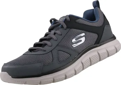 Produktbild von Skechers Herren Sneaker Track-Scloric 52631-GYNV Grau EU 42, Memory Foam, leicht, flexibel, stoßdämpfend