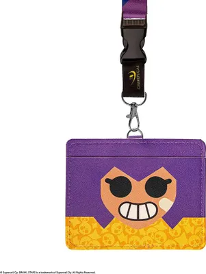 Produktbild von Brawl Stars Shelly Lanyard mit Kartenhalter