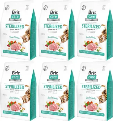 Produktbild von BRIT Care Grain-Free Sterilized Urinary - Trockenfutter für Katzen - 400 g